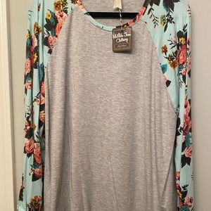 Matilda Jane baseball tee NWT XXL